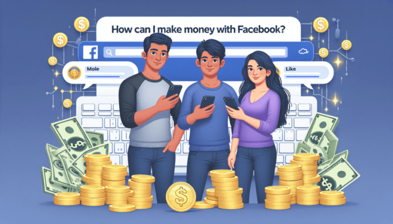 how can I make money with facebook