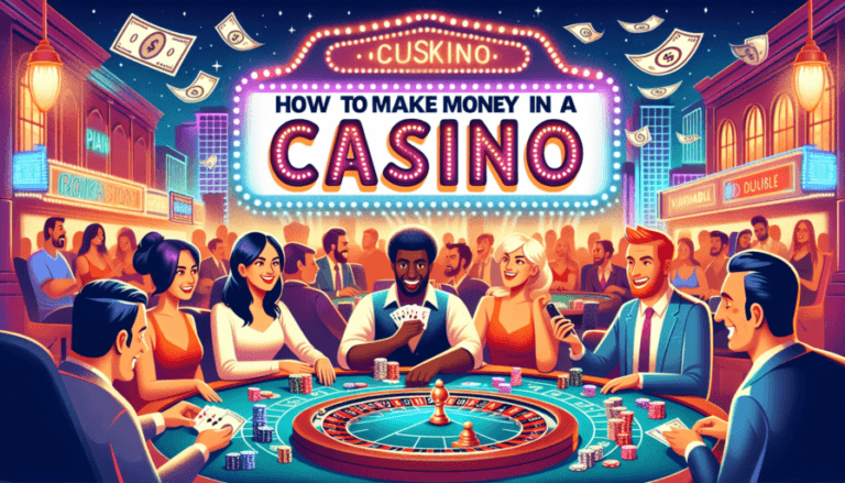 how to make money in a casino