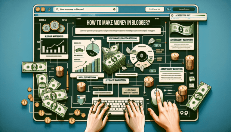 how to make money in blogger
