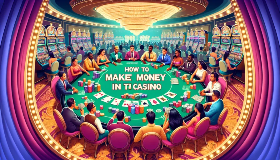 how to make money in the casino