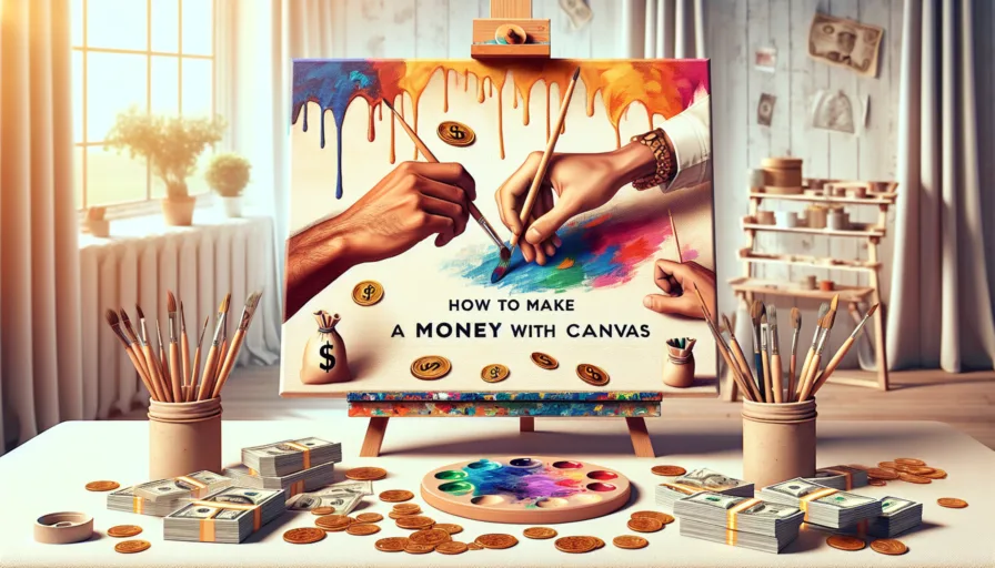 how to make money with canvas