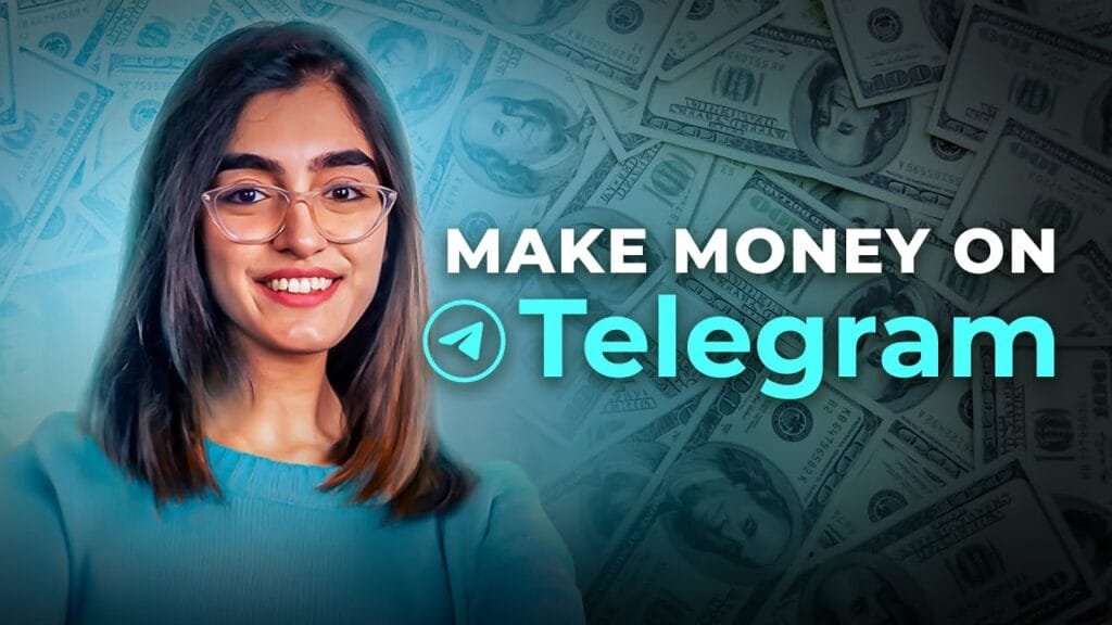 how to make money with telegram