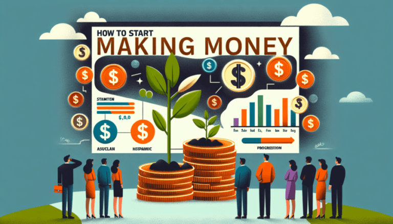 how to start making money