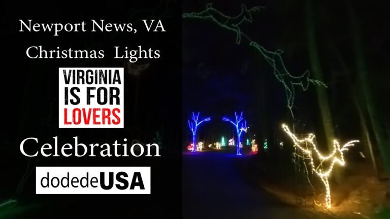 newport news christmas lights​