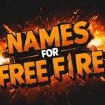 free fire names