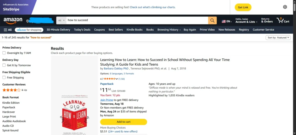 Looking for ways to succeed on Amazon