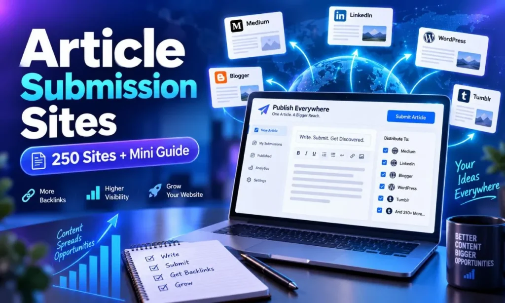 Article Submission Sites